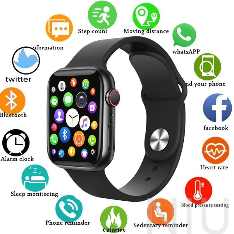 Smartwatch 8 max 2023 IWO13 Serie 8 Relógio Inteligente 1.44 polegadas Bluetooth Call