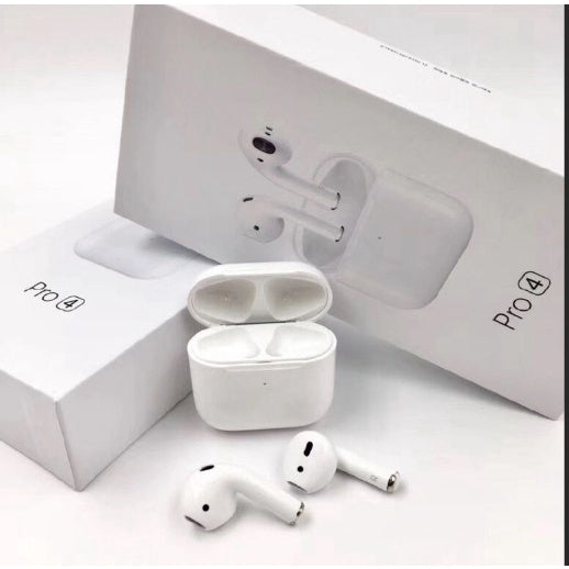 Fone Airs Pro 4 Mini De Ouvido TWS Pro4 SUPERCOPY Airpods Bluetooth