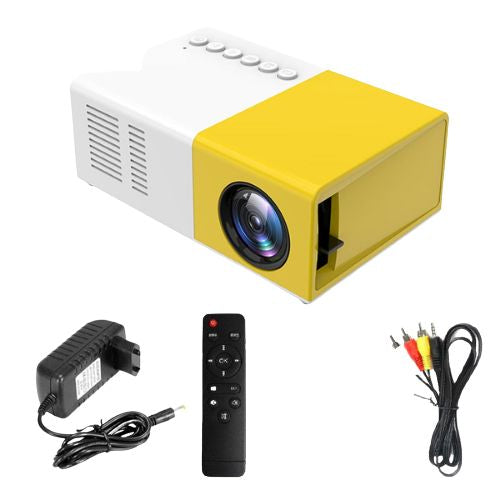 Mini Projetor Portátil Led 1080p 600 Lúmens Hdmi YG300 Envio Imediato