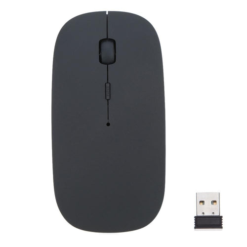 Mouse Óptico Ultra Slim Sem Fio - 1600 Dpi