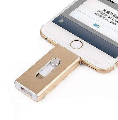 Pen Drive Para Celular 4 em 1 - iOS e Android